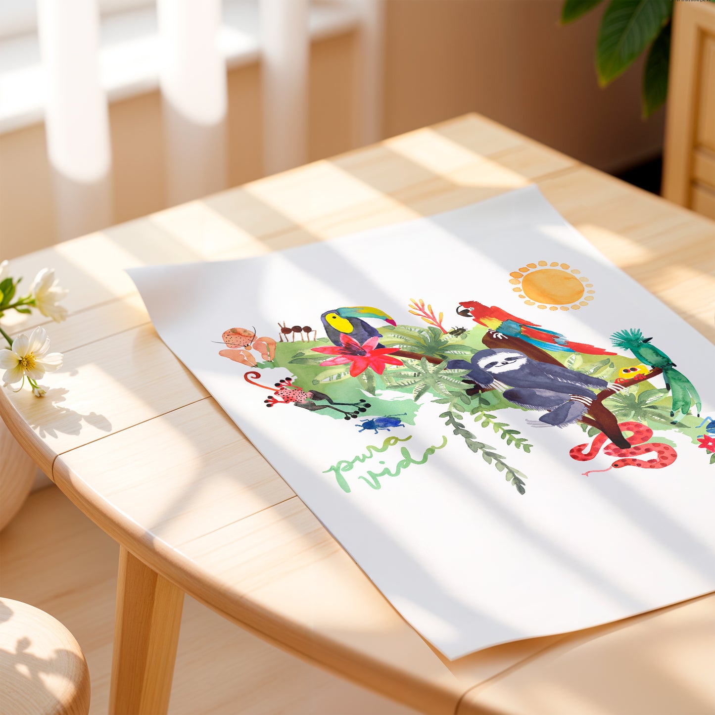 a picture of a parrot sitting on a table