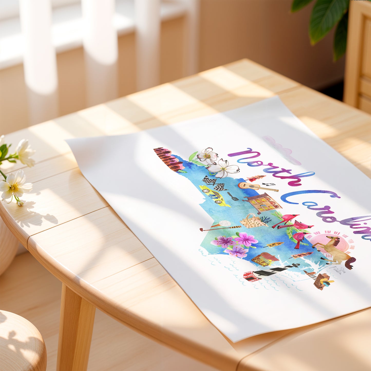 a picture of a birthday card on a table