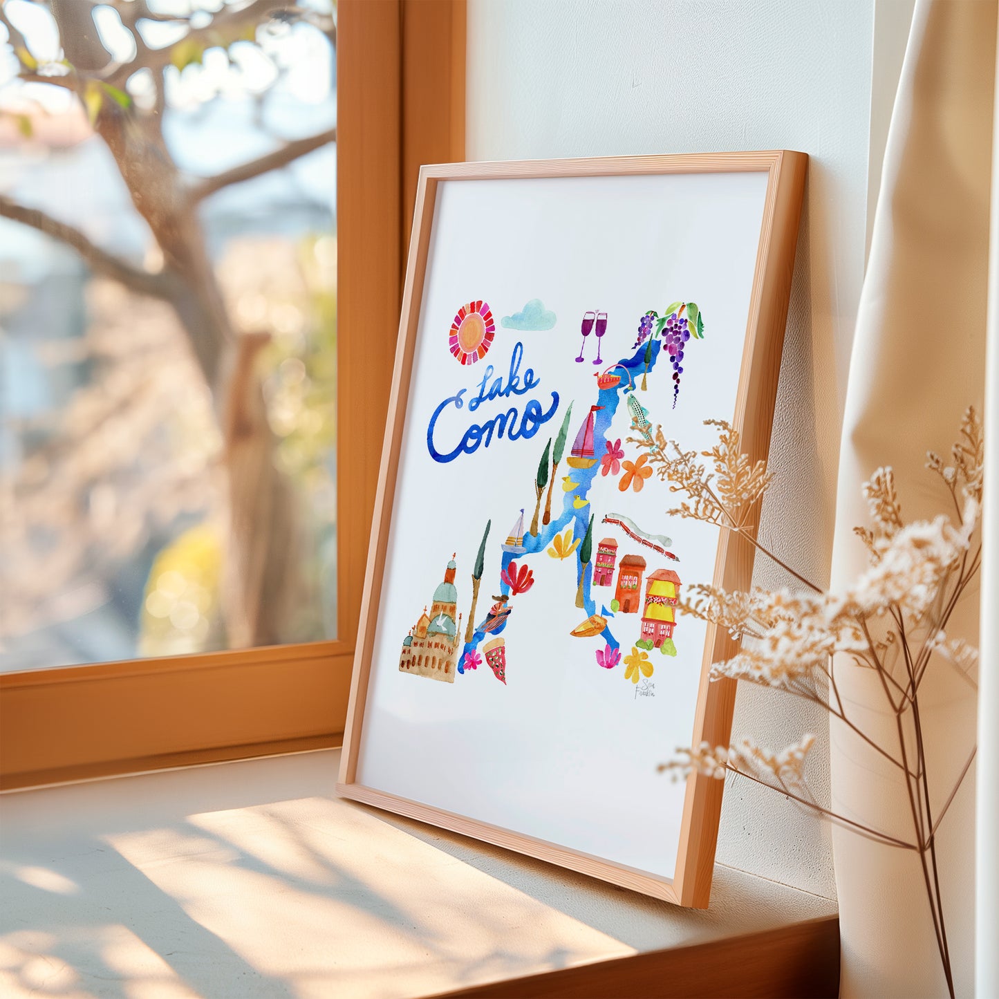 a picture of a window sill with a window sill in front of it