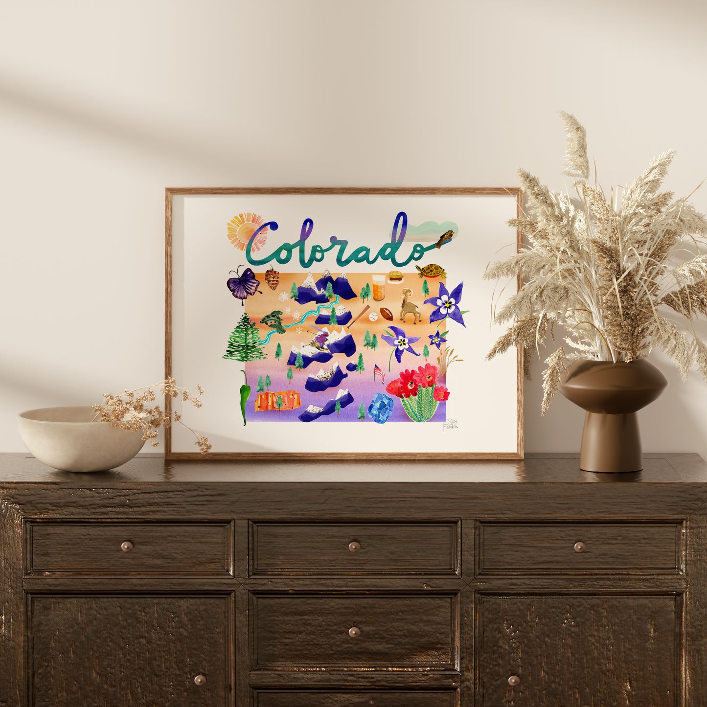 a picture of a picture of the state of colorado