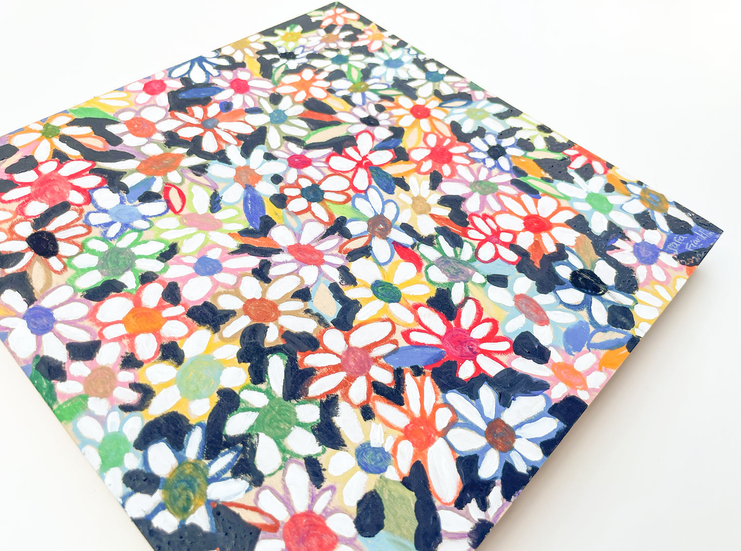 Color Fields | 12x12 in. | Original Painting on Wood