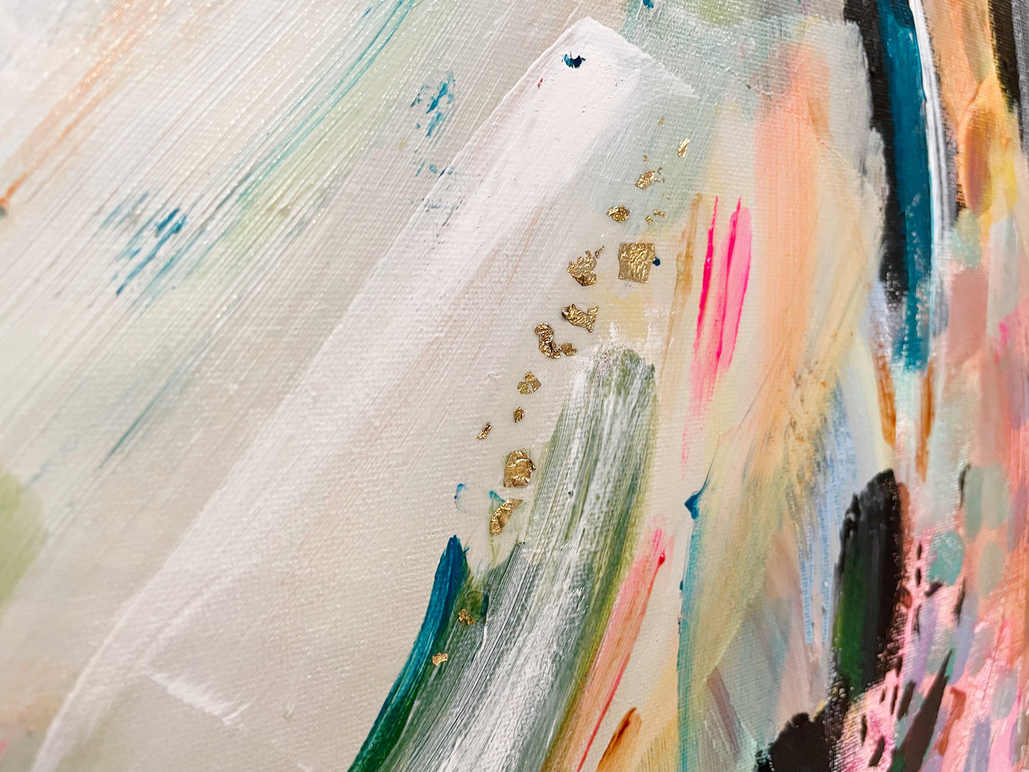 Wandering 18x24 in. | Abstract Painting on Canvas