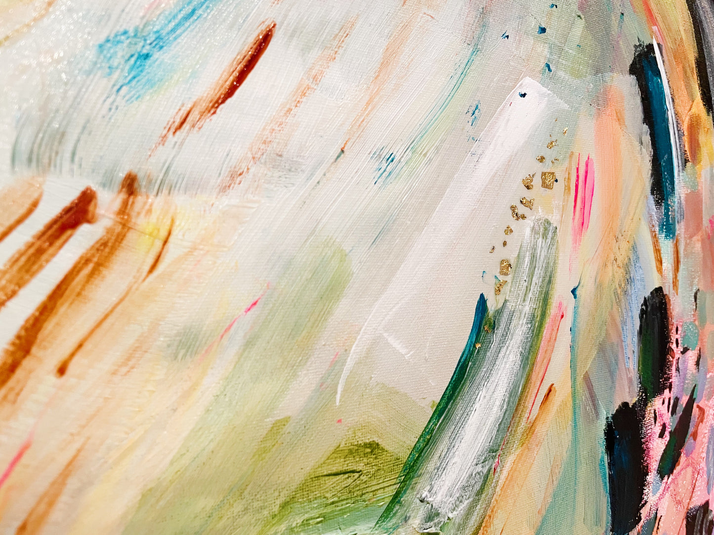 Wandering 18x24 in. | Abstract Painting on Canvas