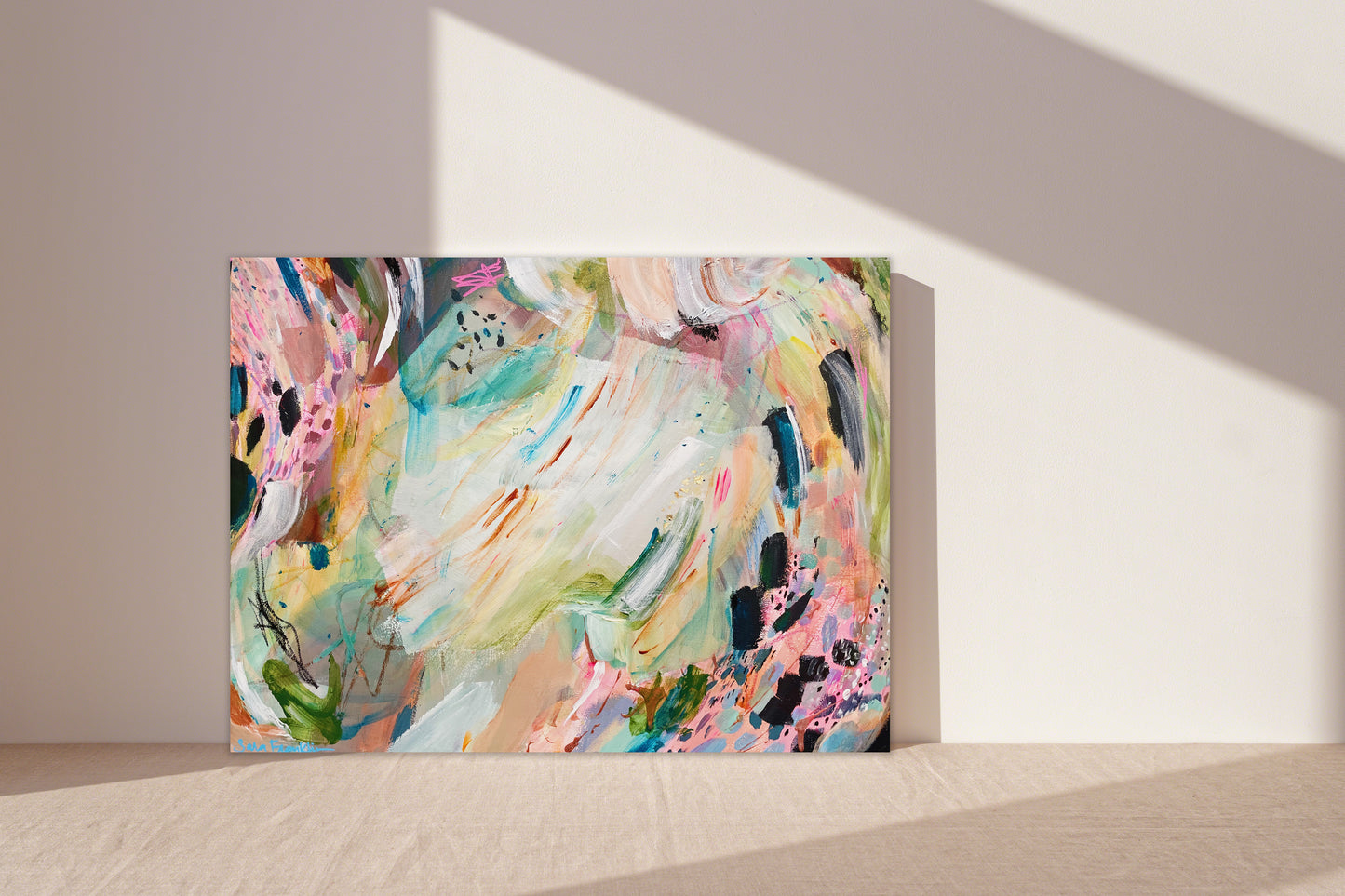 Wandering 18x24 in. | Abstract Painting on Canvas