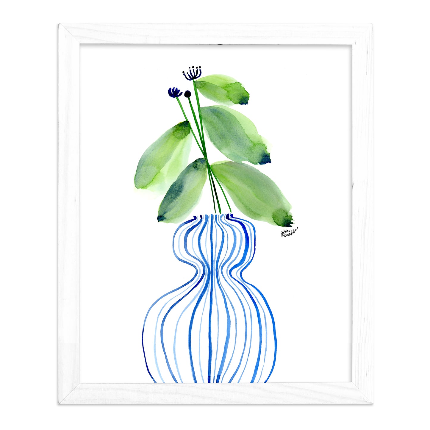 Vintage Vase No. 1 Fine Art Print