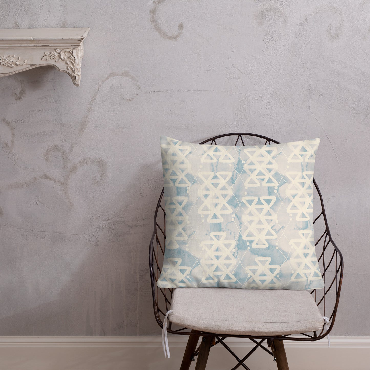 Triadic Haze Pillow