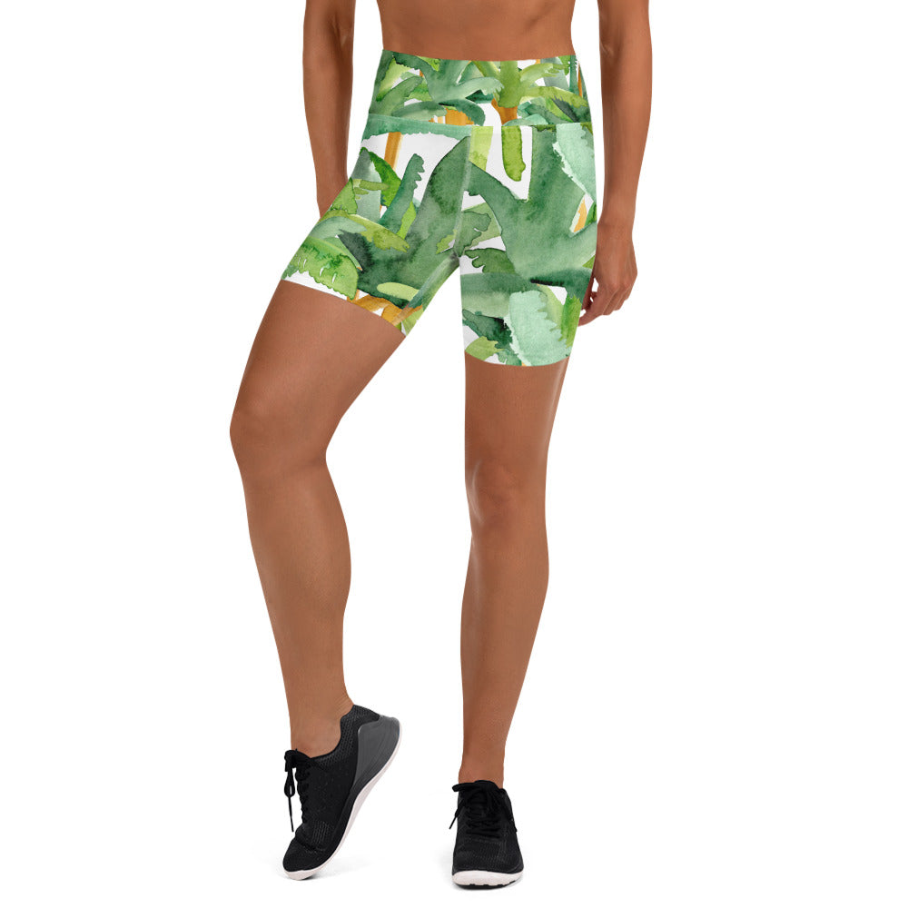 Escape Island Yoga Shorts