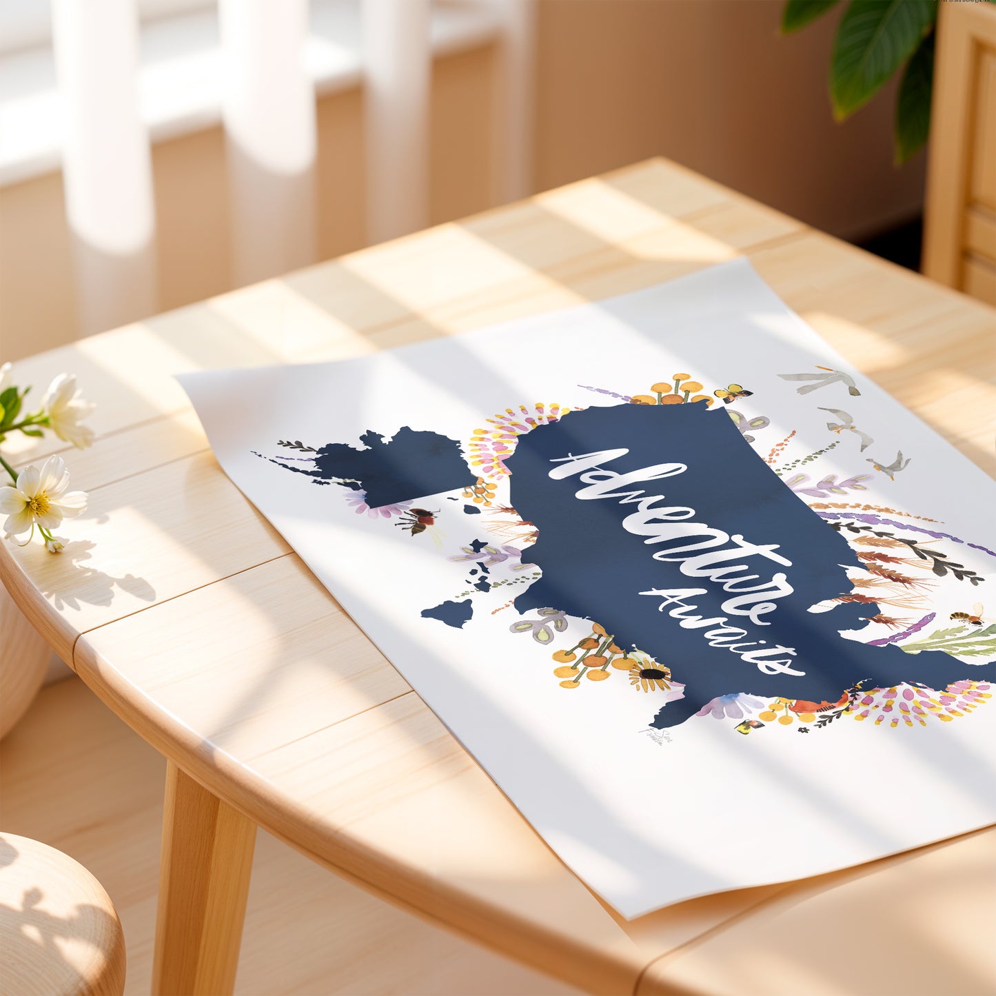 a picture of a table with a vase of flowers on it
