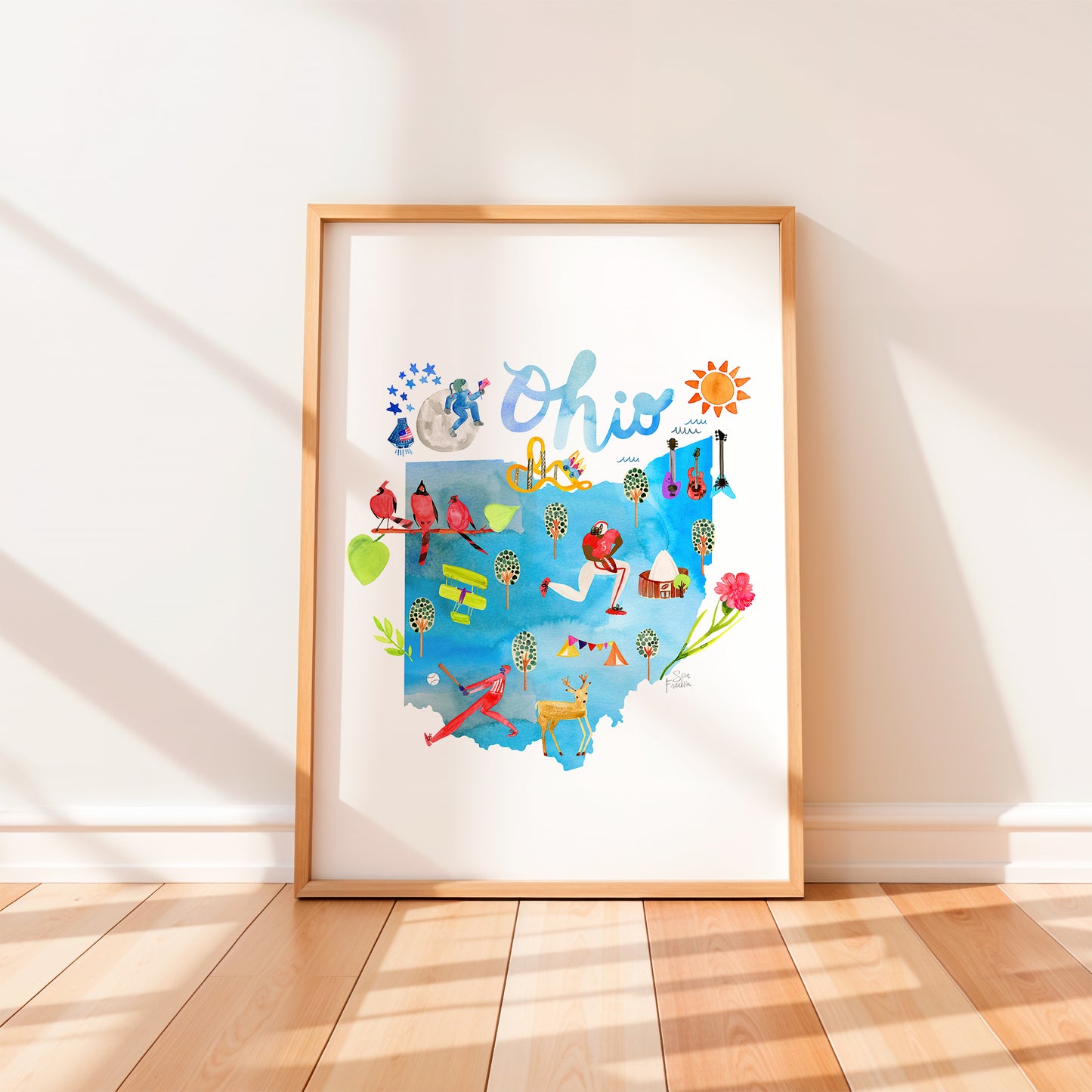 a picture of a map of the united states