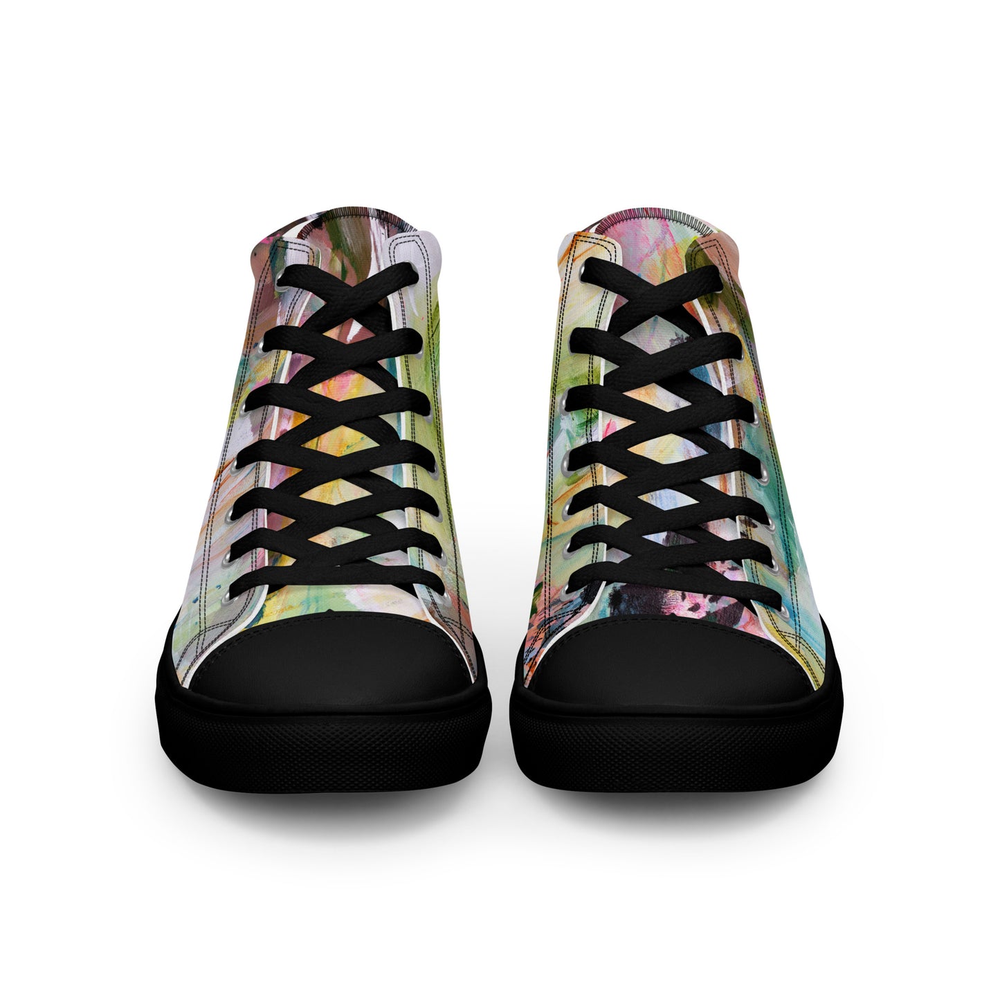 Wandering by Sara Franklin | Women’s high top canvas shoes