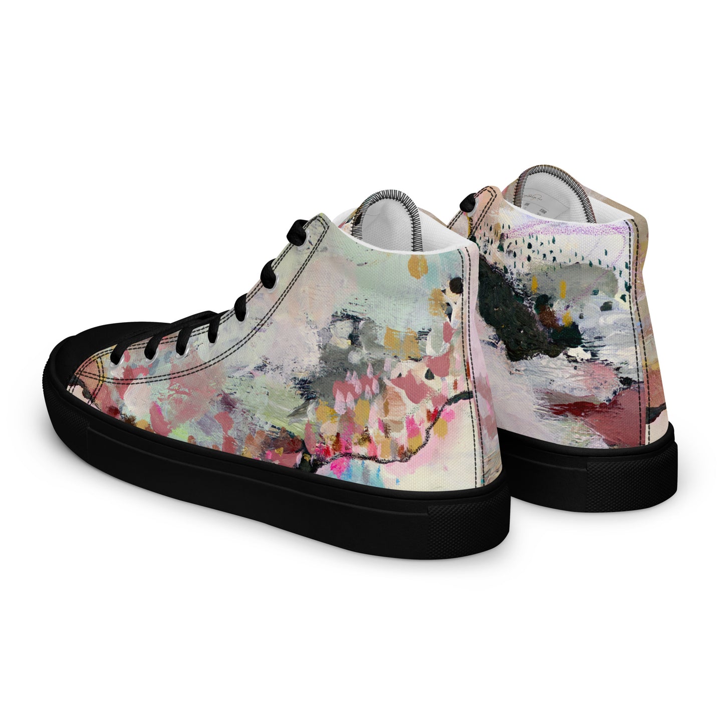 Hidden Gem by Sara Franklin | Women’s high top canvas shoes