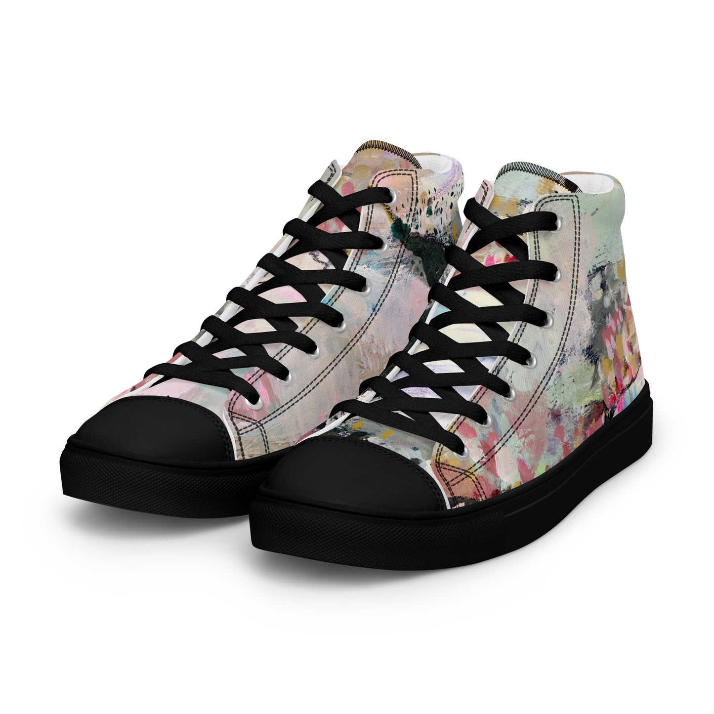 Hidden Gem by Sara Franklin | Women’s high top canvas shoes