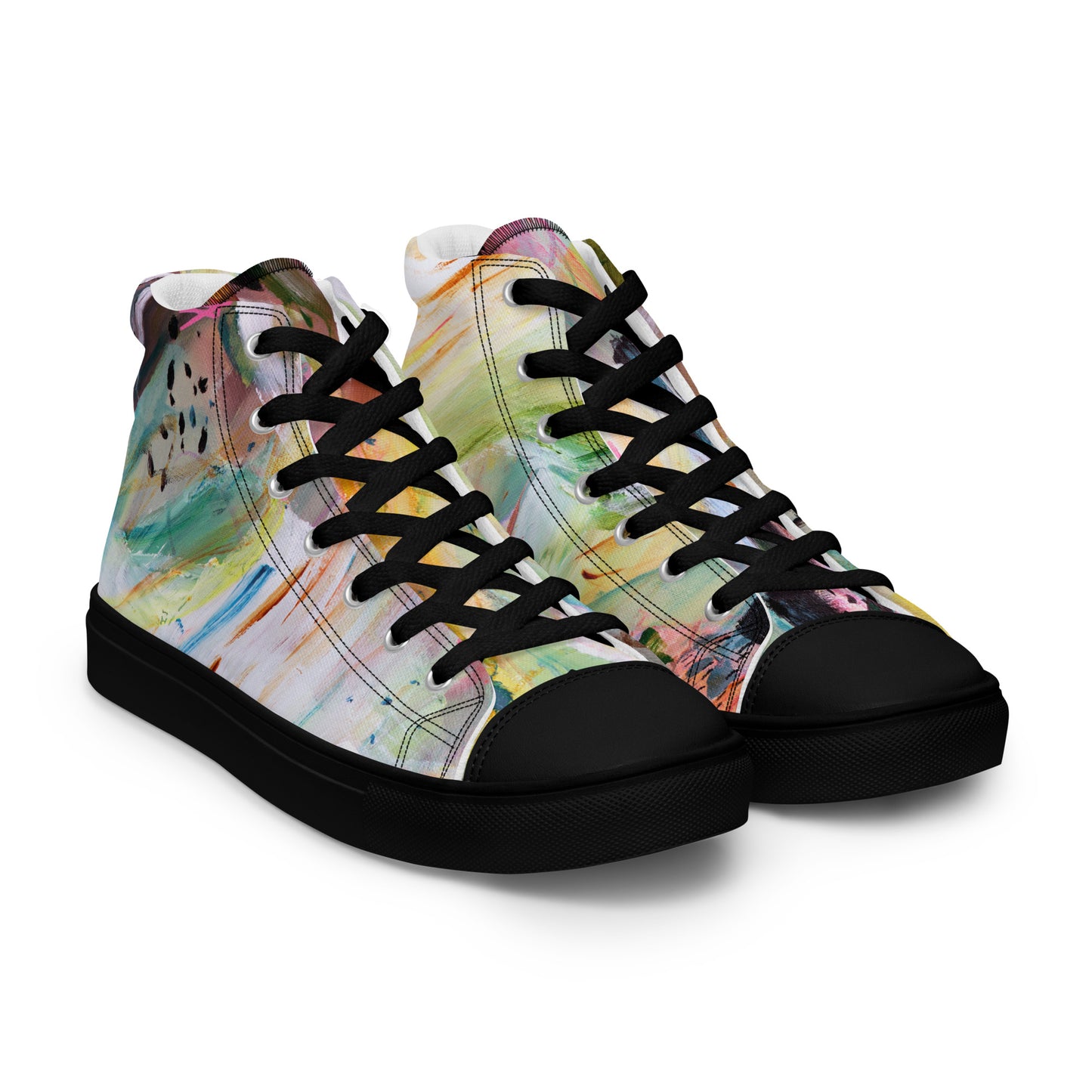 Wandering by Sara Franklin | Women’s high top canvas shoes