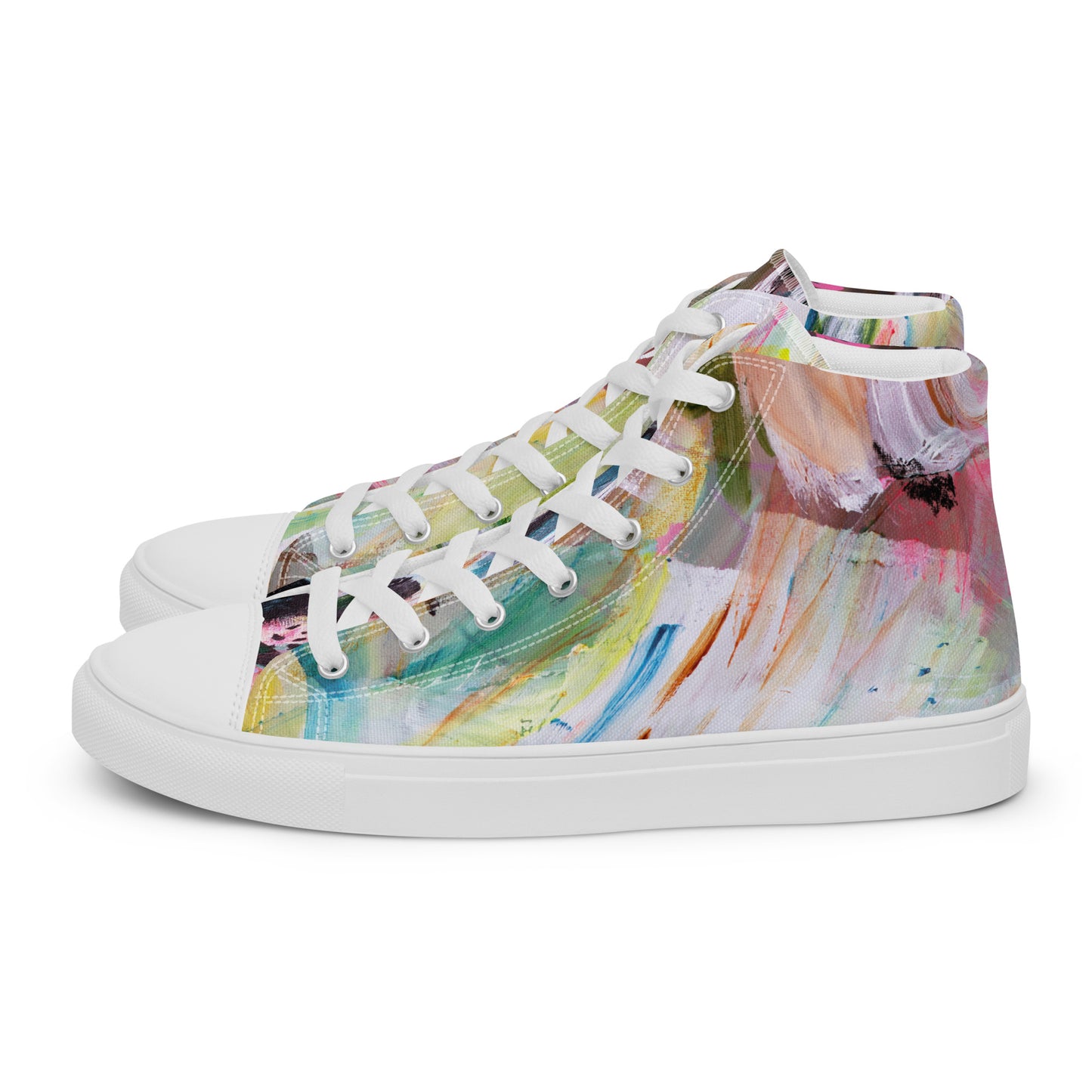 Wandering by Sara Franklin | Women’s high top canvas shoes