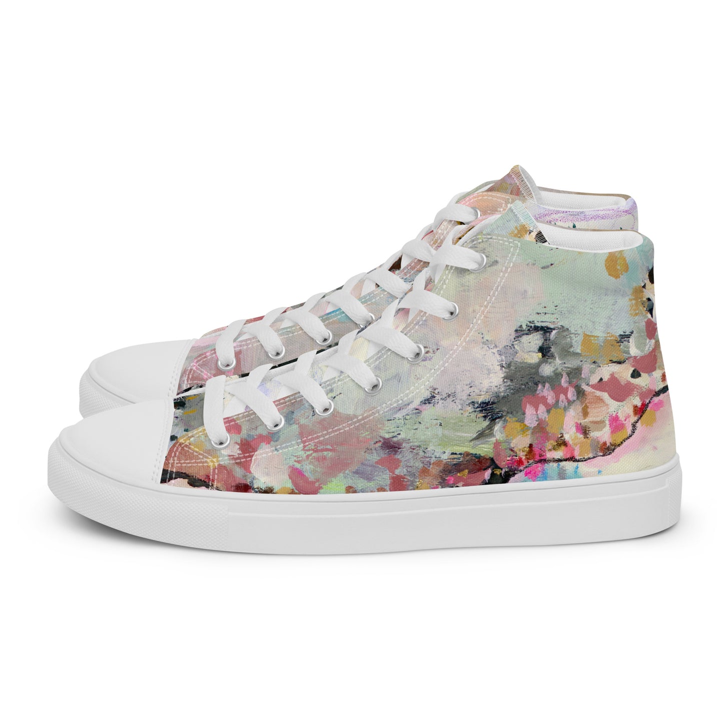 Hidden Gem by Sara Franklin | Women’s high top canvas shoes