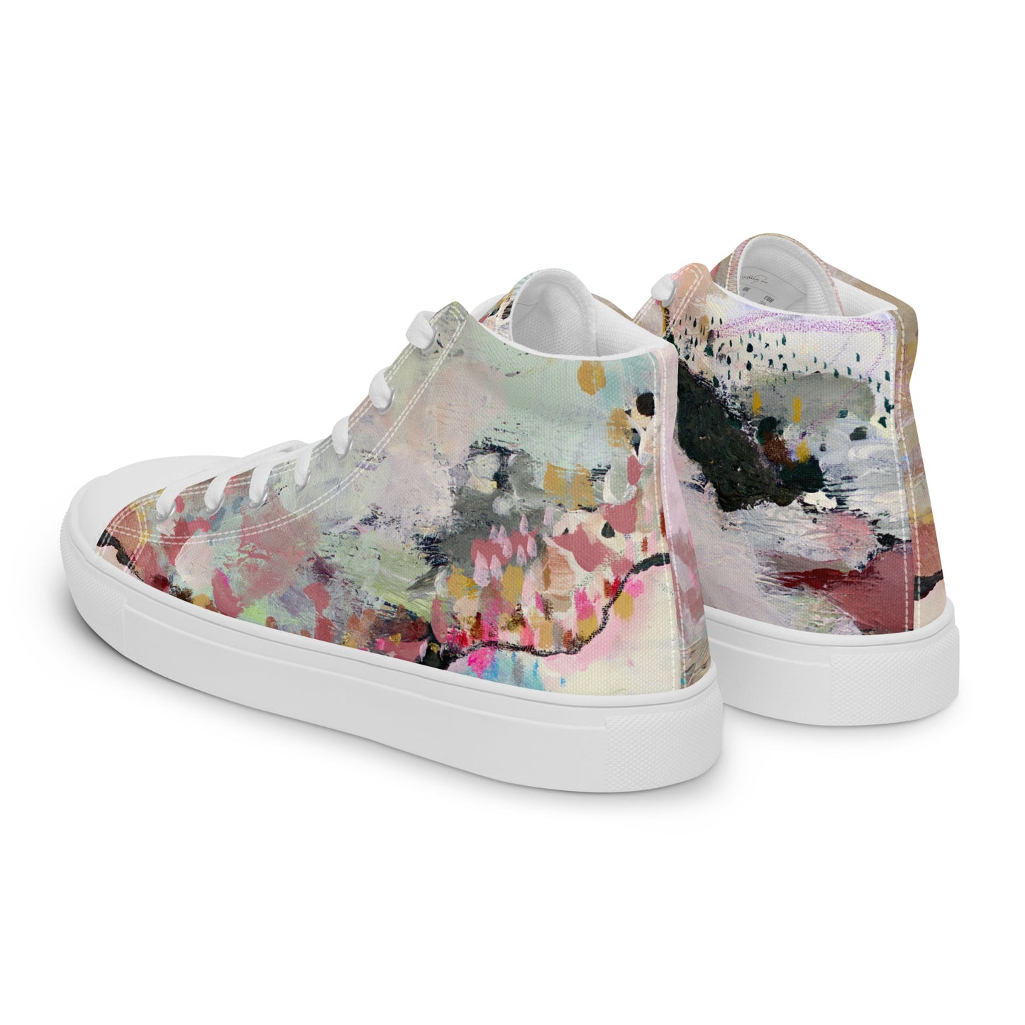 Hidden Gem by Sara Franklin | Women’s high top canvas shoes