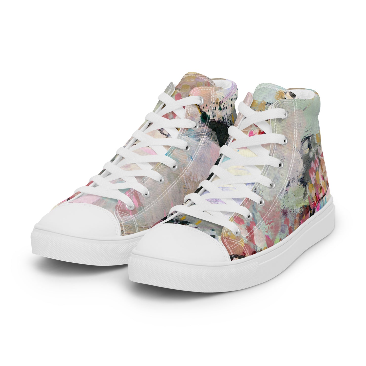 Hidden Gem by Sara Franklin | Women’s high top canvas shoes