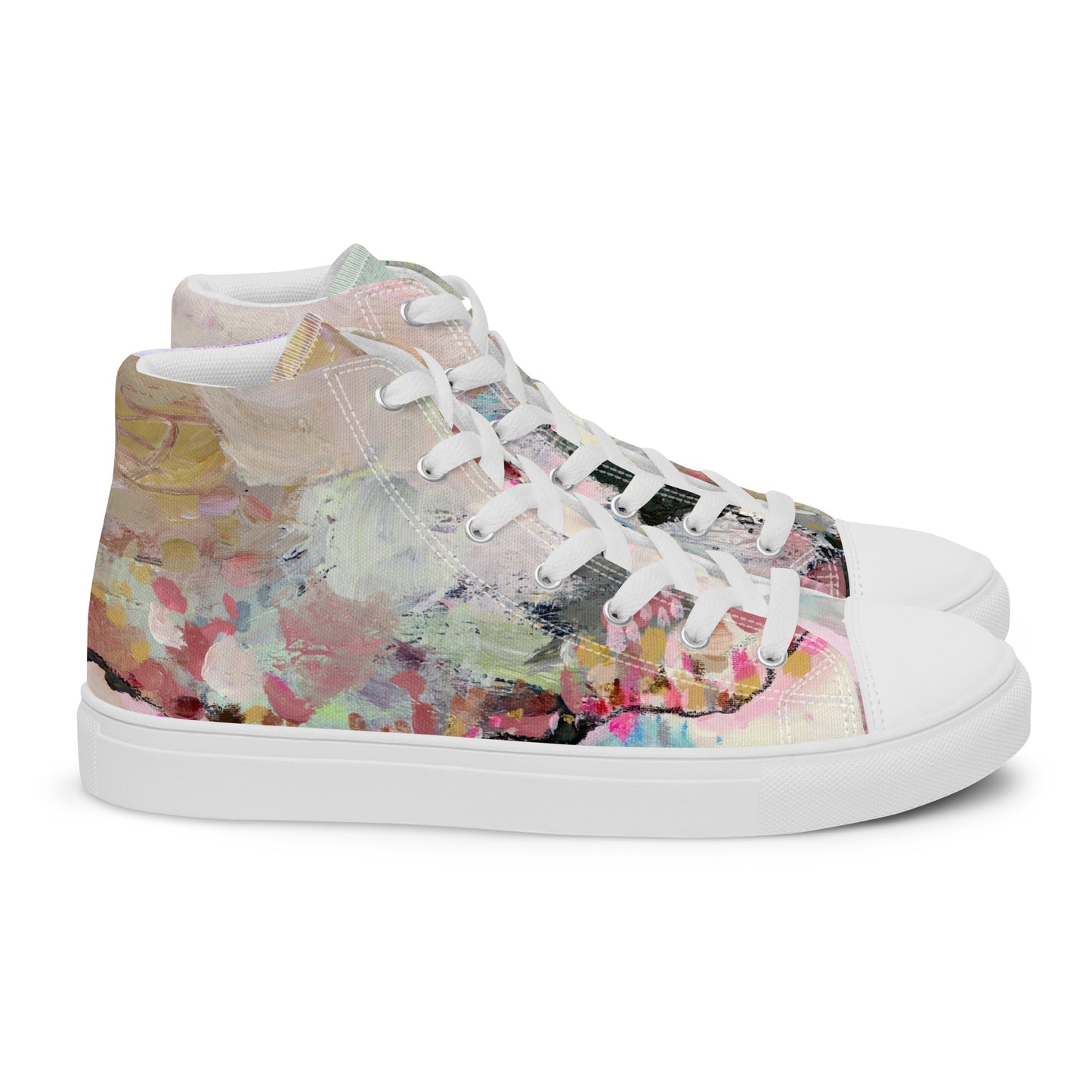 Hidden Gem by Sara Franklin | Women’s high top canvas shoes