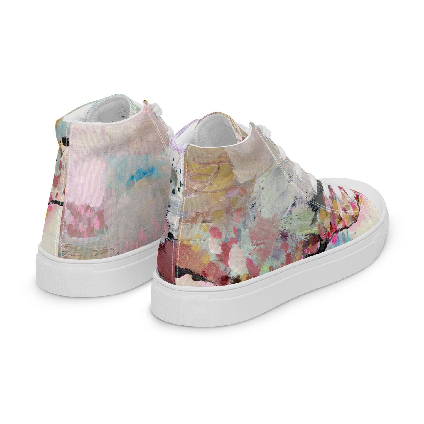 Hidden Gem by Sara Franklin | Women’s high top canvas shoes