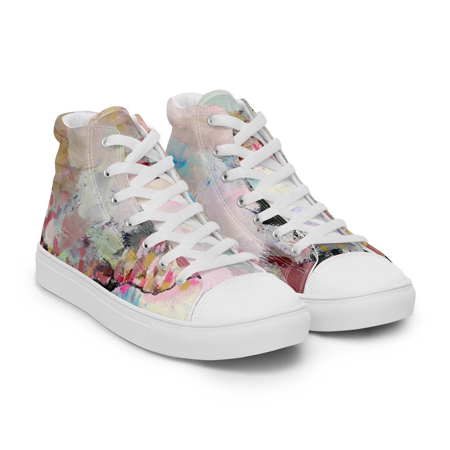 Hidden Gem by Sara Franklin | Women’s high top canvas shoes