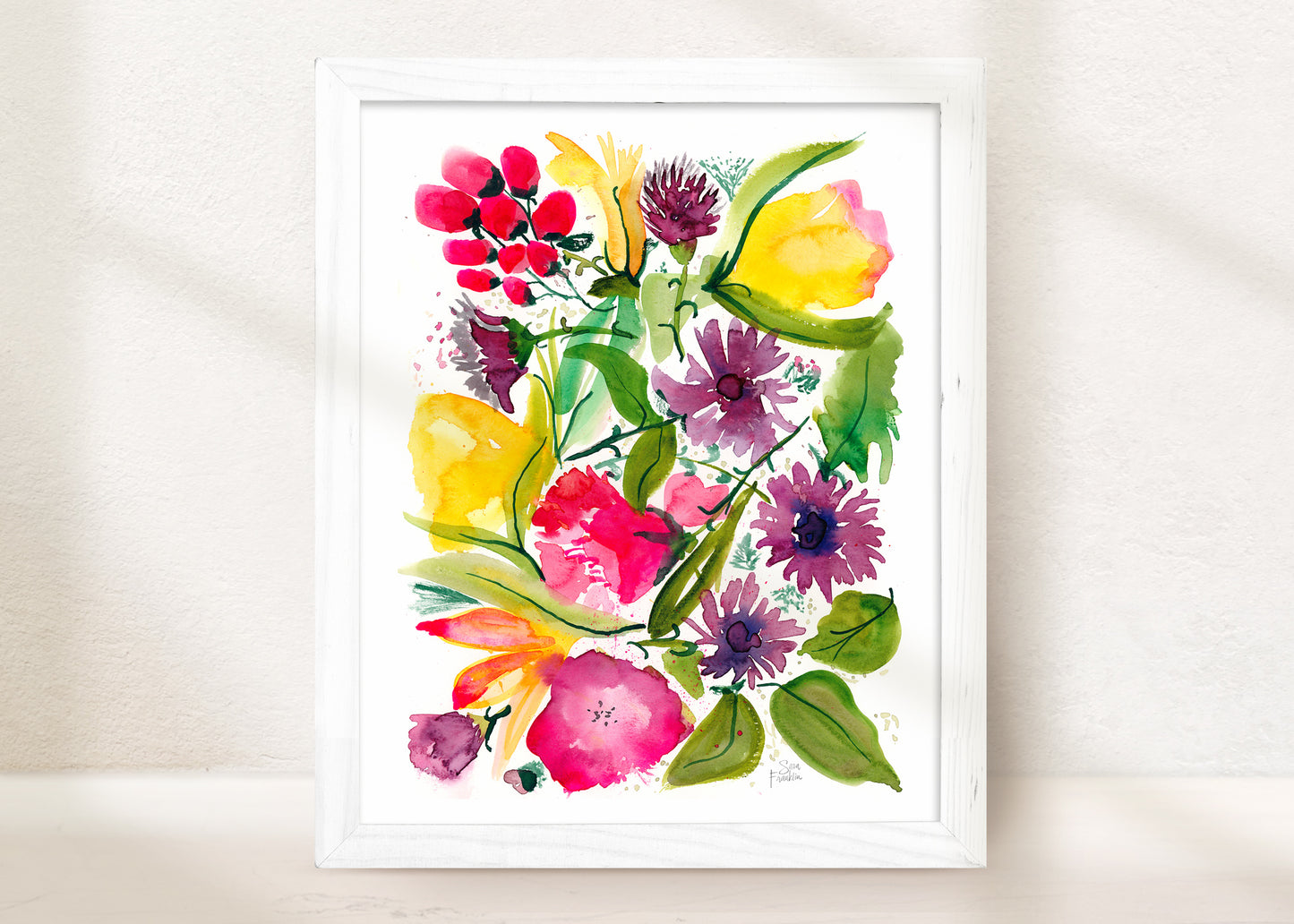 Empowered Petals no. 15 | Botanical Art Print