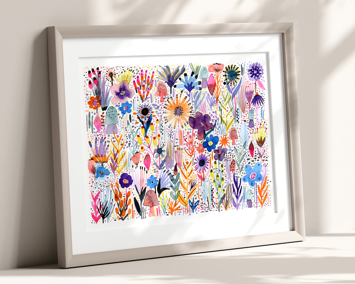 Bohemia | Original Watercolor | Modern Botanical Painting