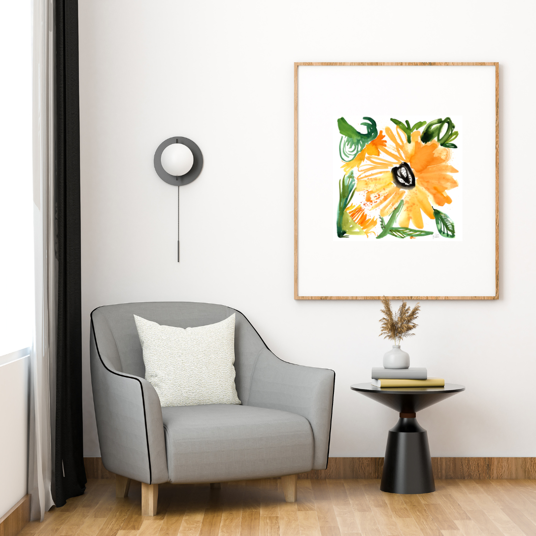 Empowered Petals no. 12 | Botanical Art Print