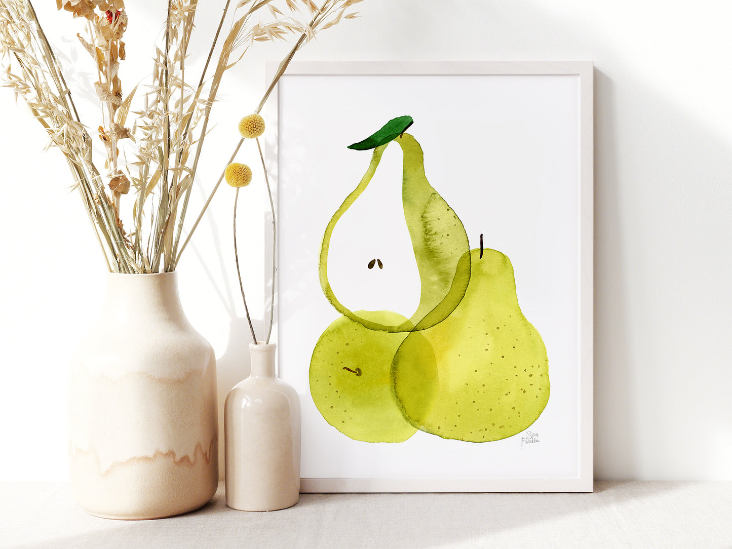 Sweet Pears Fine Art Print