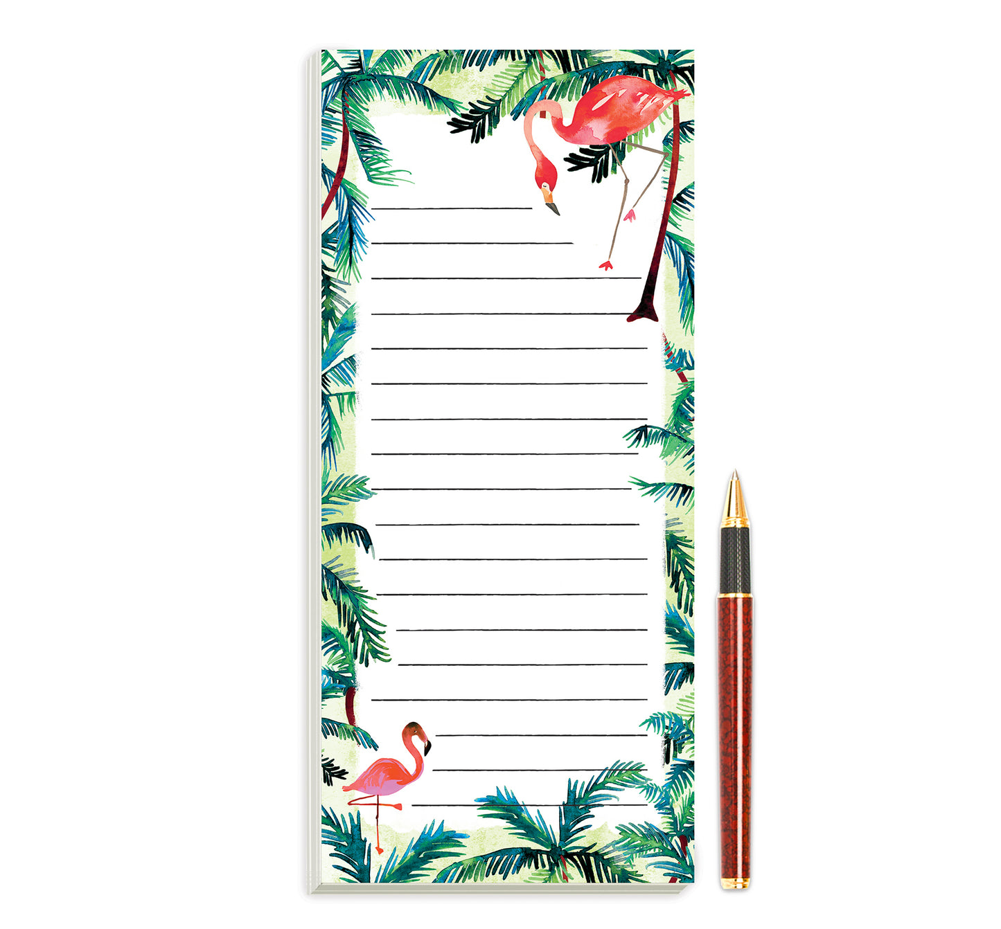 Flamingo Magnetic Notepad by Sara Franklin