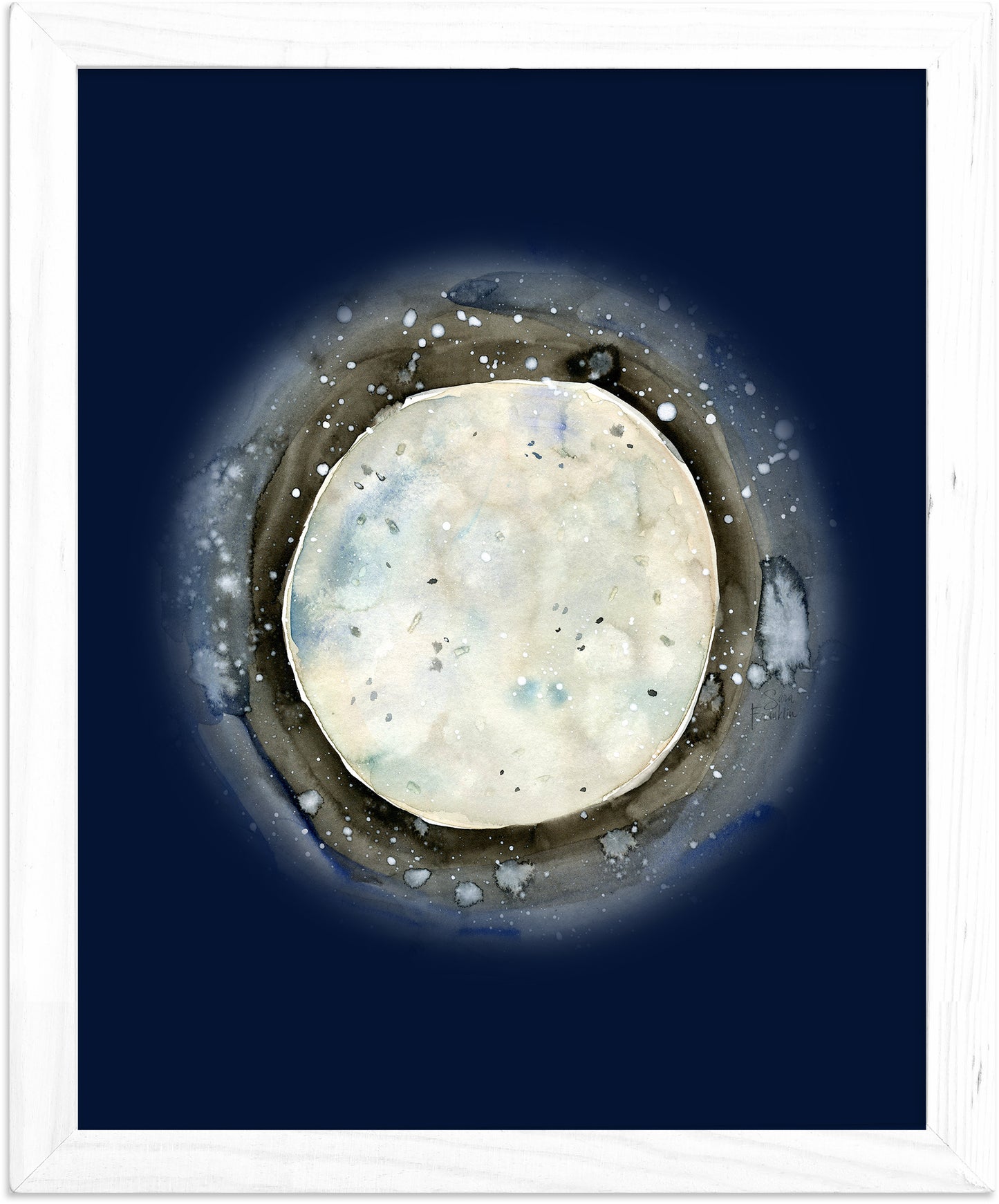 a picture of a full moon in the night sky