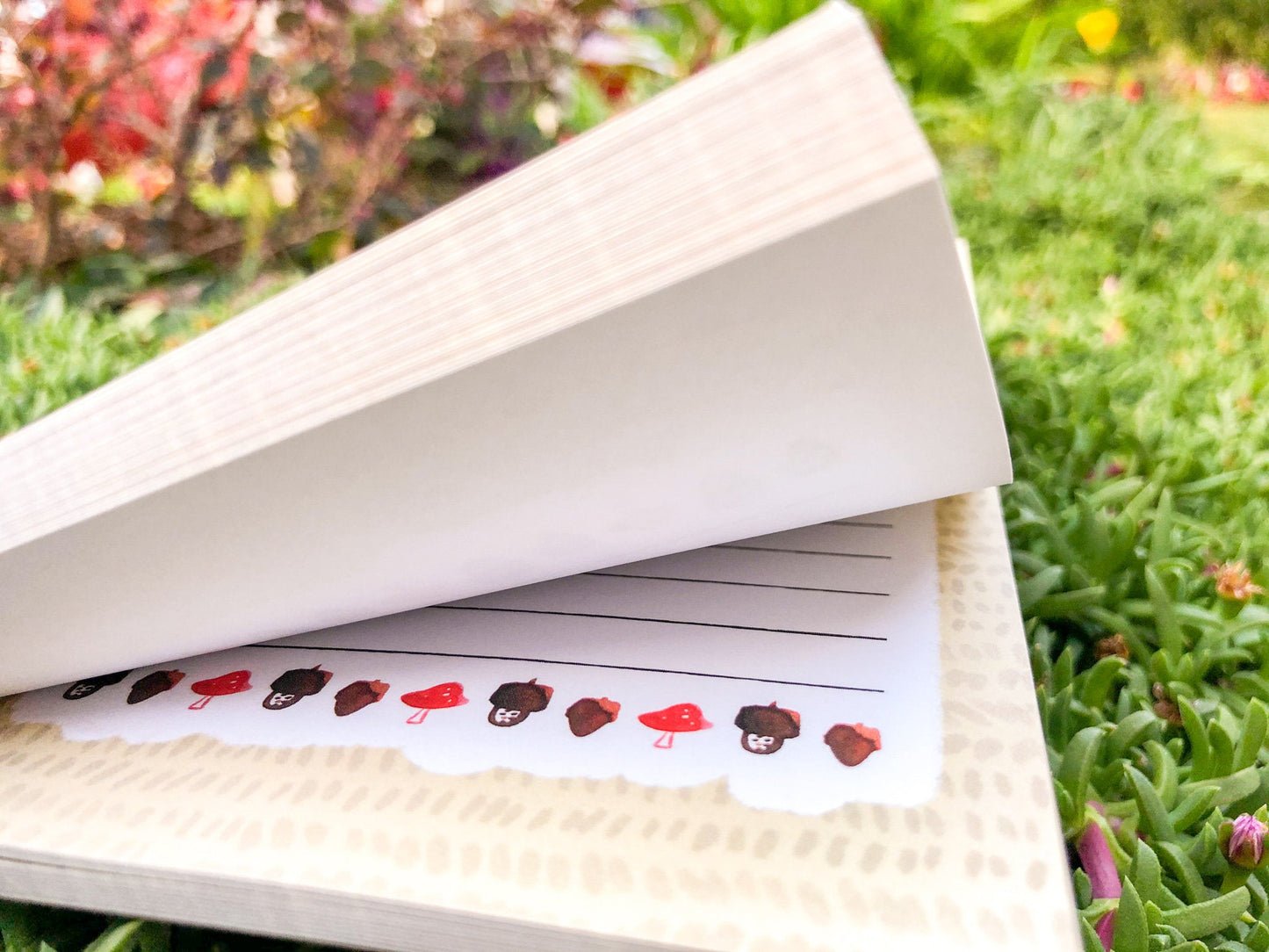 Squirrel Magnetic Notepad by Sara Franklin