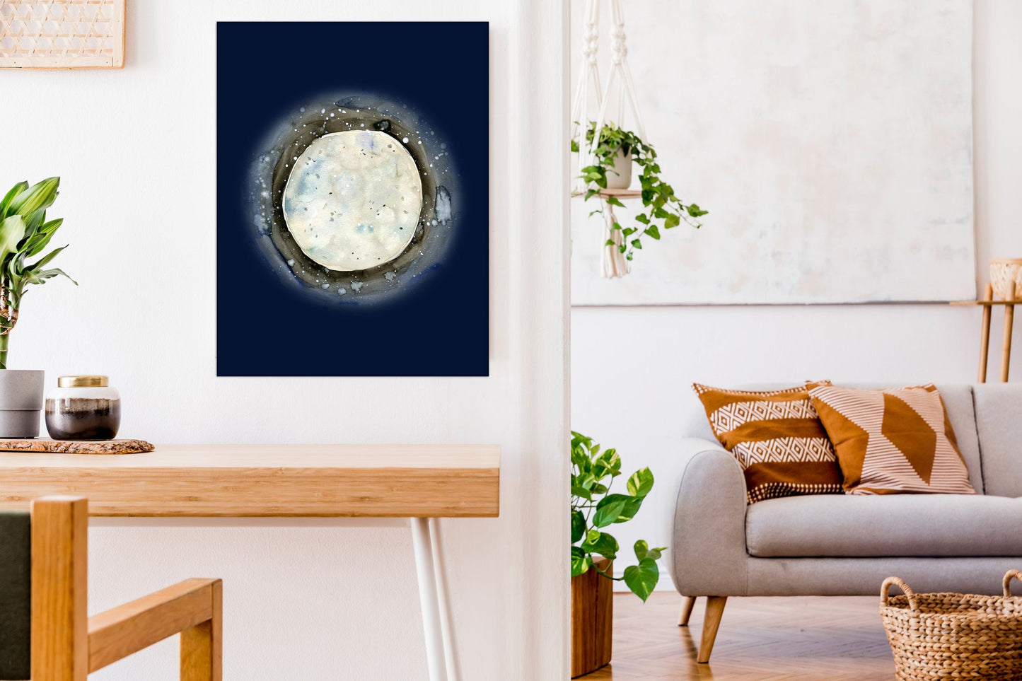 Moon Wall Art Print
