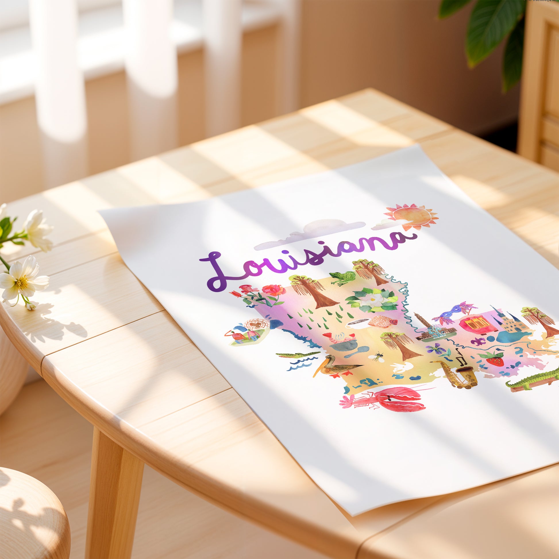 a picture of a piece of paper on a table
