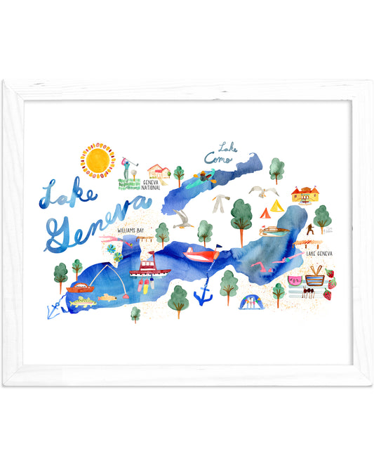 a watercolor map of the state of texas