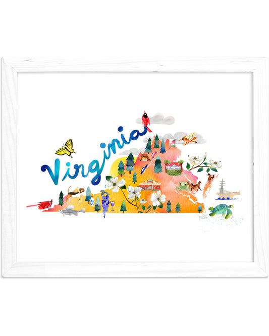 a picture of a picture of virginia
