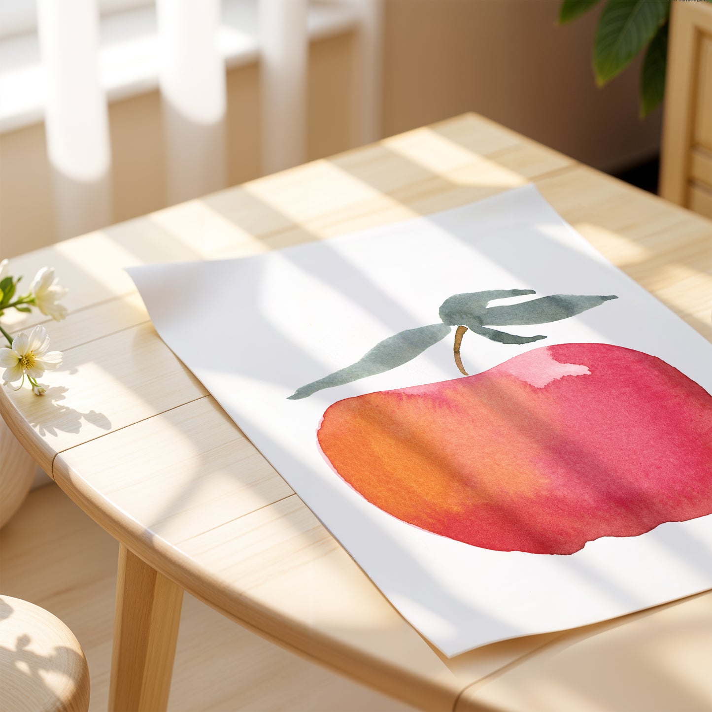 Apple Fine Art Print | Kitchen Wall Art