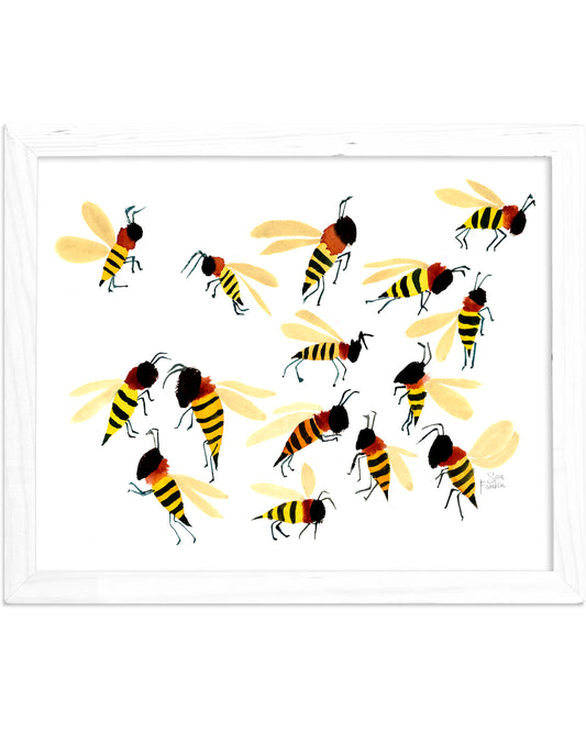Bees Fine Art Print