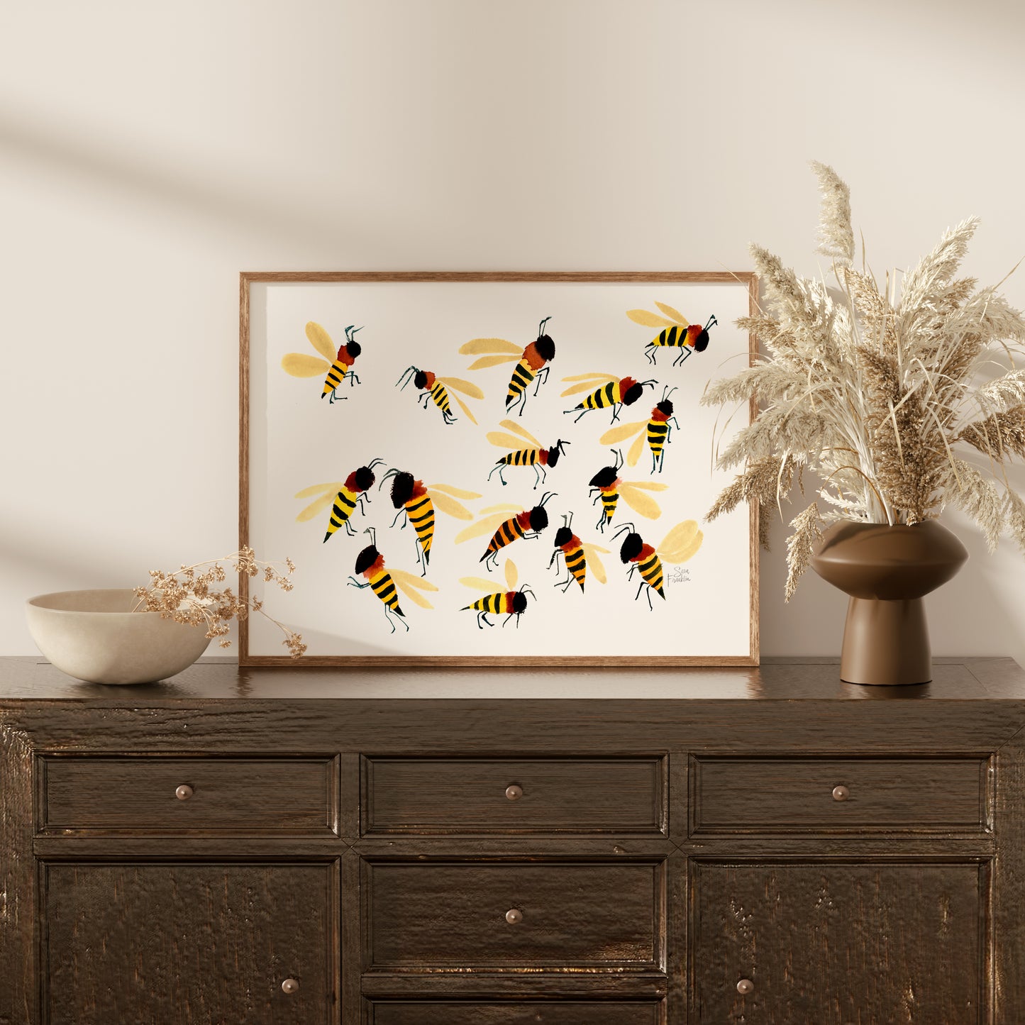 Bees Fine Art Print