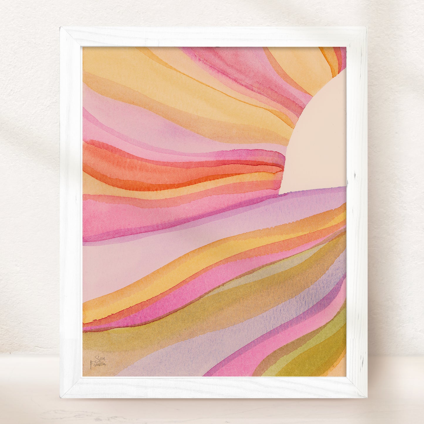 Sun Rays no 4 Fine Art Print | Cozy Wall Art