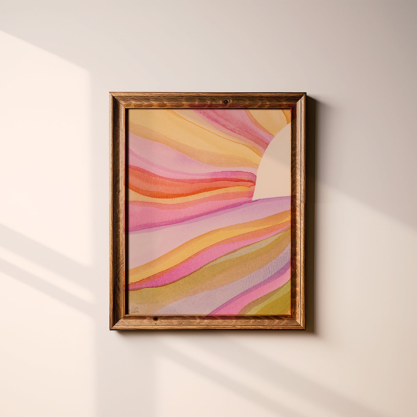 Sun Rays no 4 Fine Art Print | Cozy Wall Art