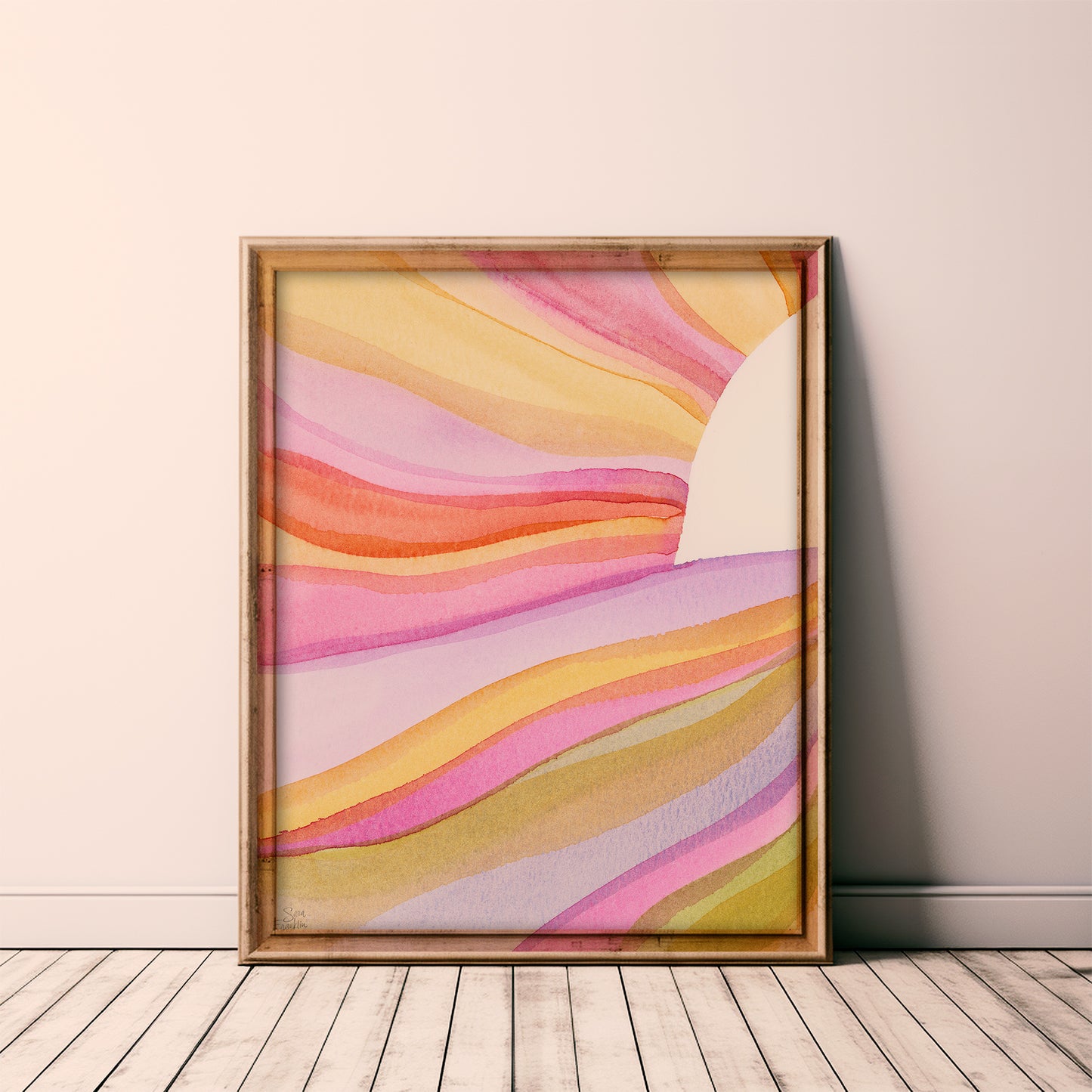 Sun Rays no 4 Fine Art Print | Cozy Wall Art