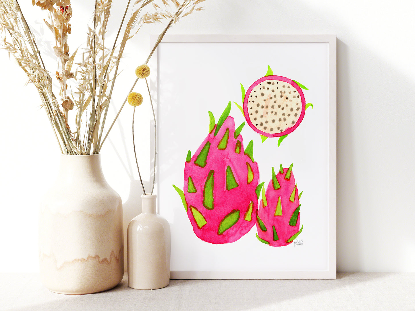 Summer Dragonfruit Fine Art Print