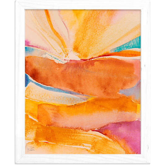 Sun Rays no 9 Fine Art Print | Cozy Wall Art