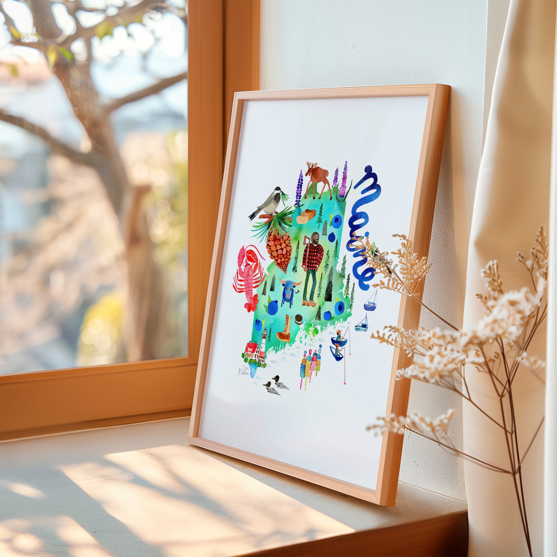 a picture of a window sill with a window sill in front of it