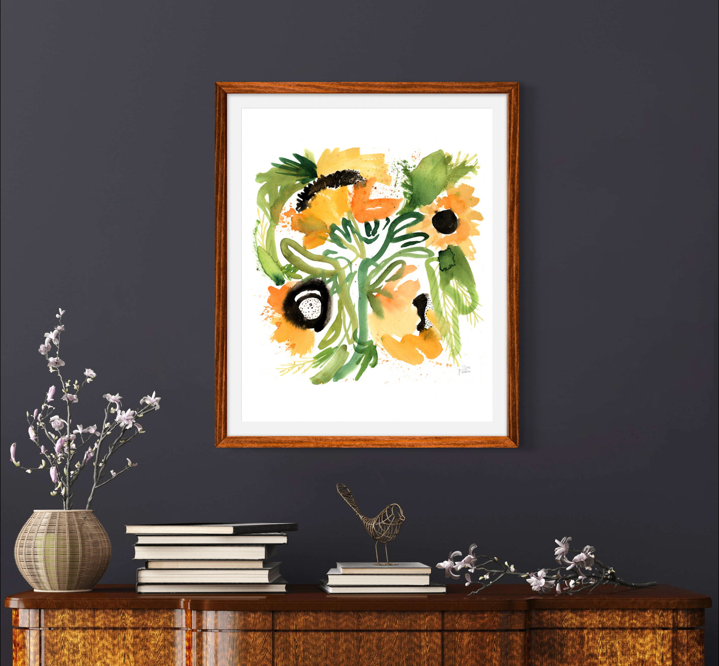 Empowered Petals no. 5 | Botanical Art Print