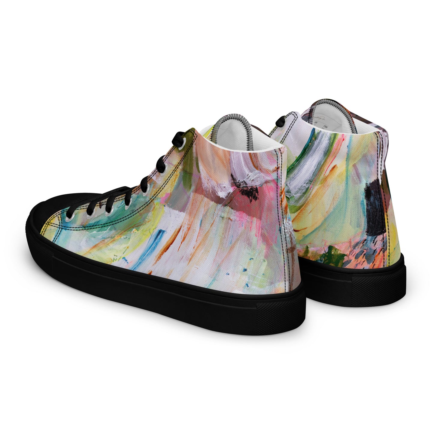 Wandering by Sara Franklin | Women’s high top canvas shoes