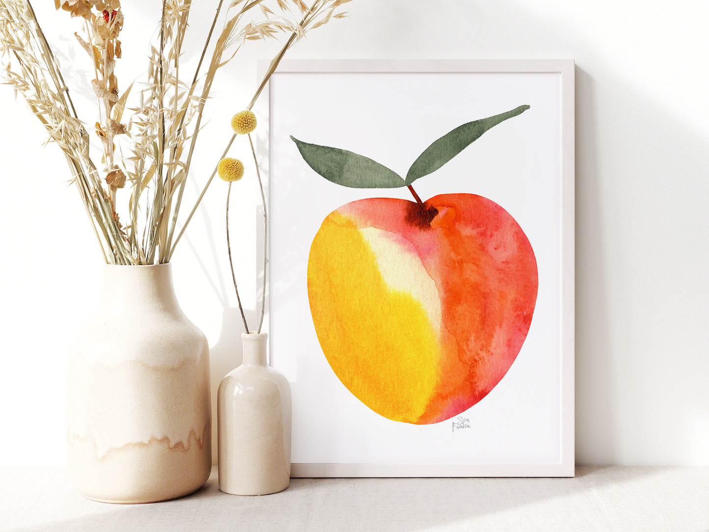 Summer Peach Fine Art Print