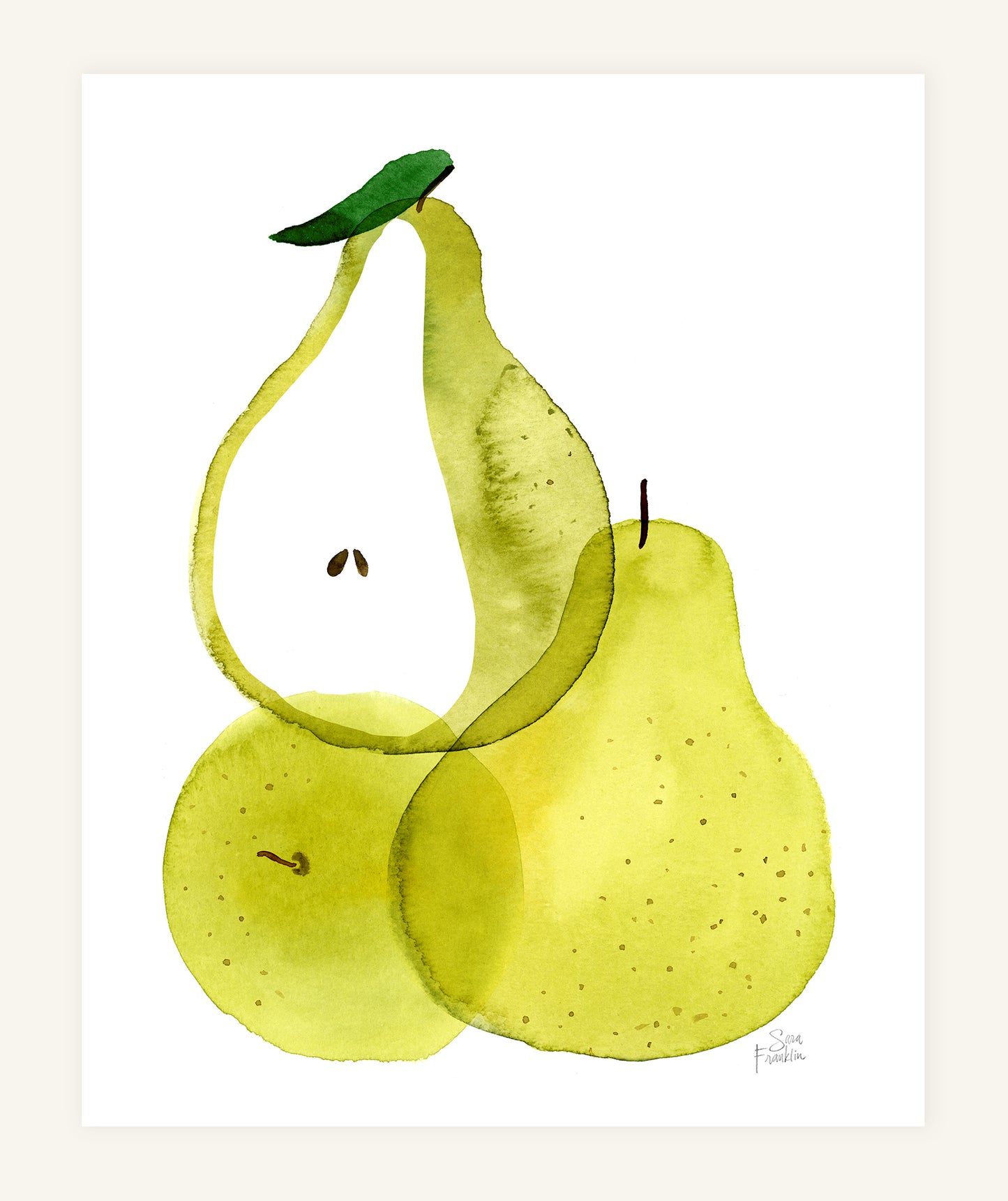 Sweet Pears Fine Art Print