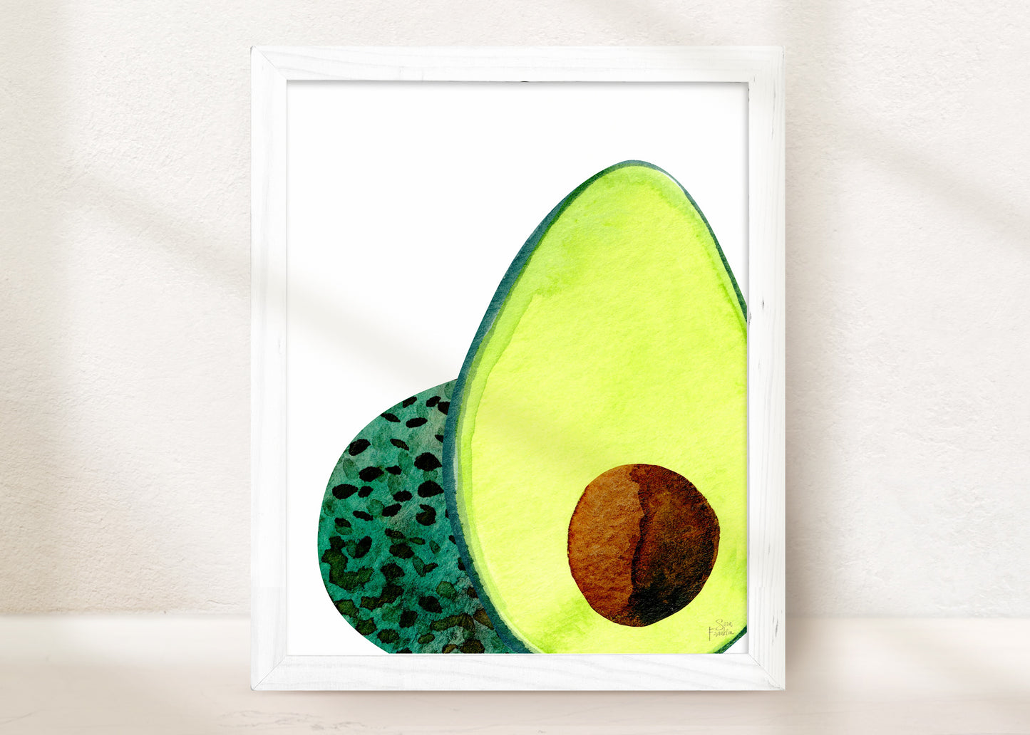 Avocados of California Fine Art Print by Sara Franklin